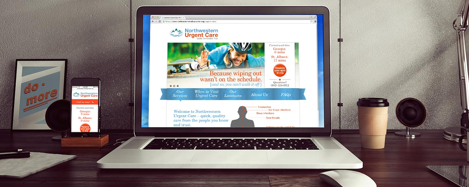 Northwestern Urgent Care Website.